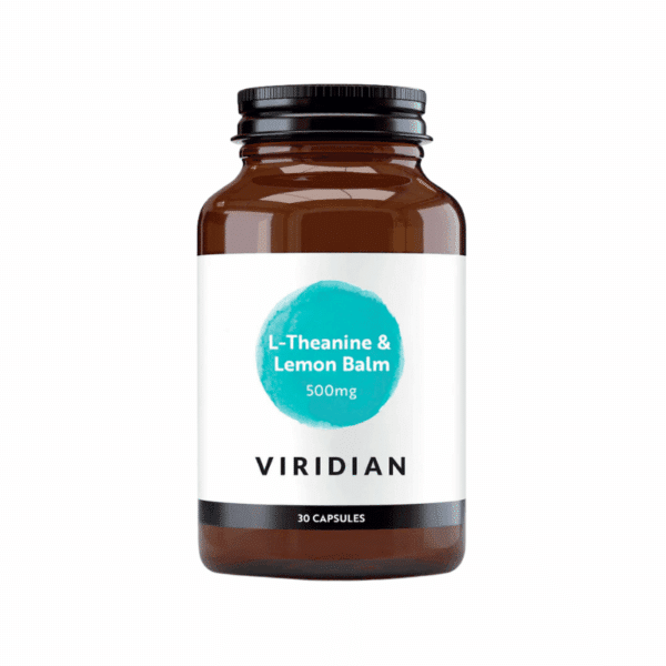 Viridian Nutrition L Theanine & Lemon Balm 30