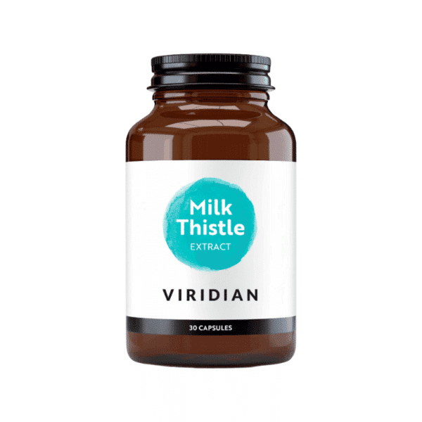 Viridian Nutrition Milk Thistle Herb and Seed Extract Veg Caps 30's