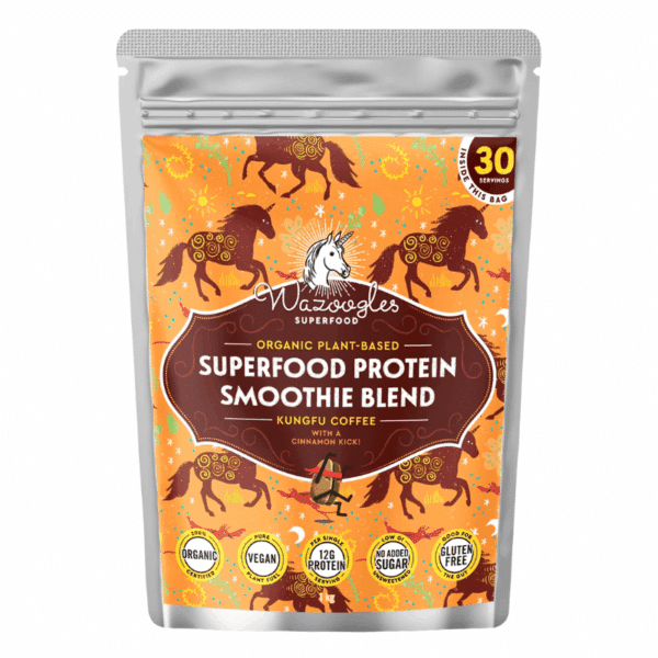 Wazoogles Superfood Protein Blend Kung Fu Coffee 1kg