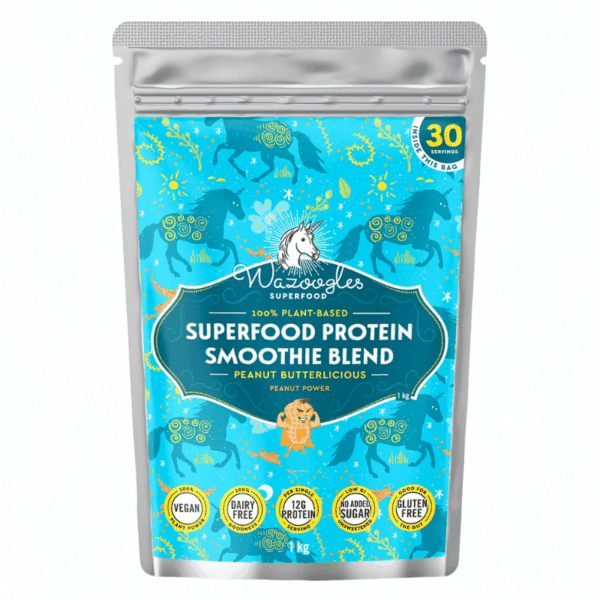 Wazoogles Superfood Protein Blend Peanut Butterlicious 1kg