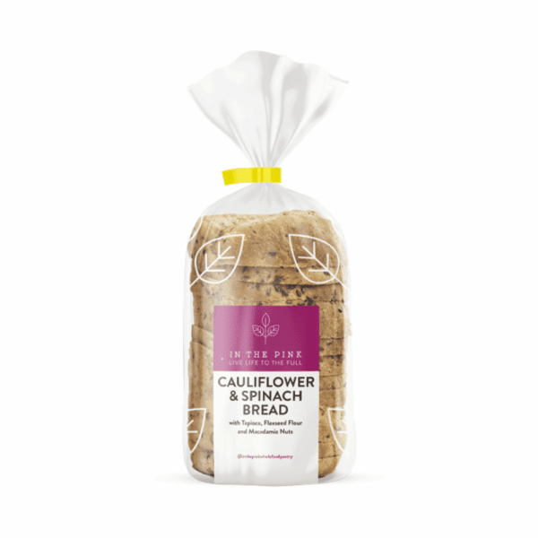 In The Pink Cauliflower Bread 500g Frozen
