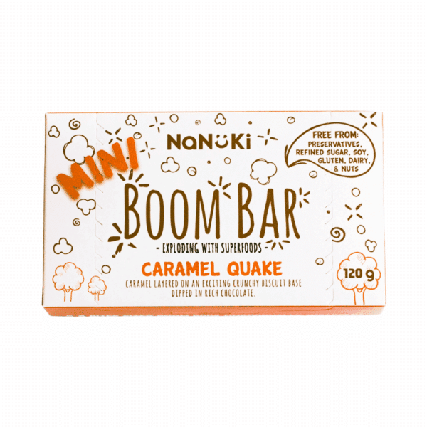 Nanuki Caramel Quake Mini Boom Bars