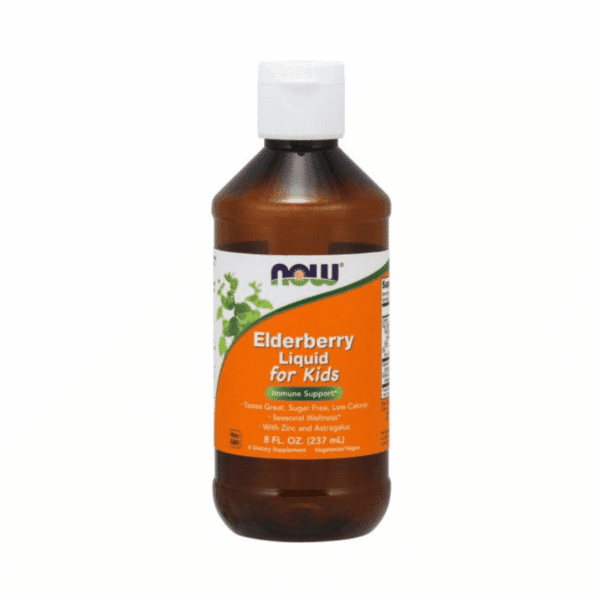 Now Foods Elderberry Liquid for Kids 237ml