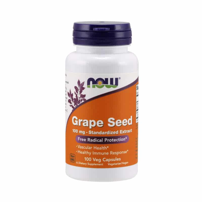 Now Foods Grape Seed Extract 100Mg 100S 1 Now Foods Grape Seed Extract 100Mg 100S