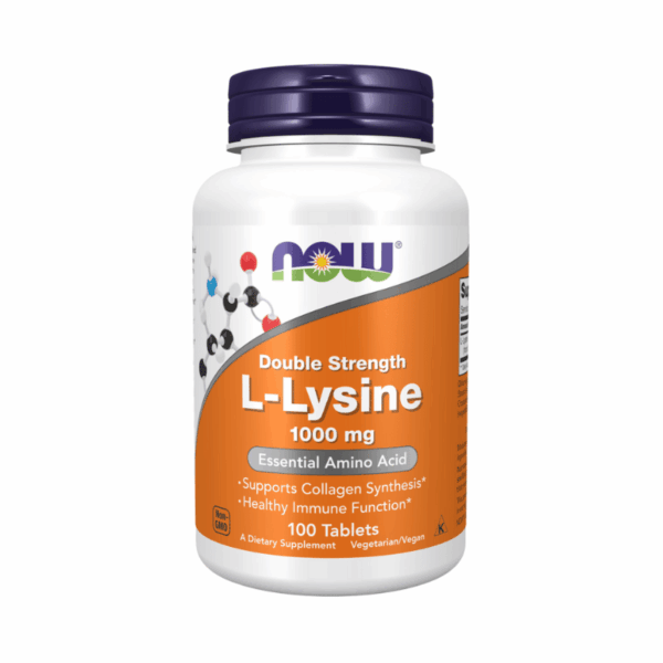 Now Foods L-Lysine 1000mg 100s