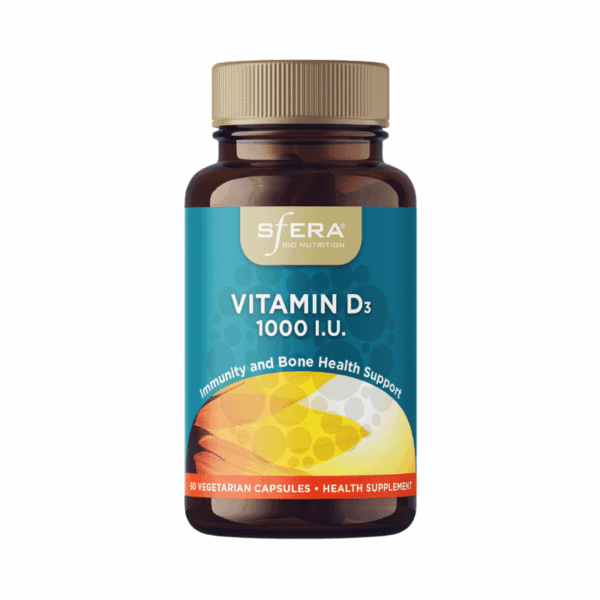 Sfera Bio Nutrition Vitamin D3 1000iu with MCT