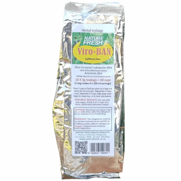 Nature Fresh Viro Ban Herbal Tea Bags 10