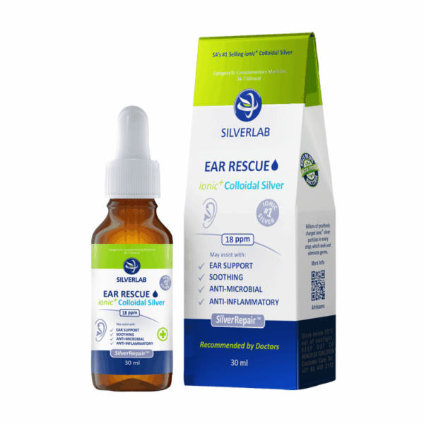 Silverlab Colloidal Silver Ear Rescue Drops 30ml