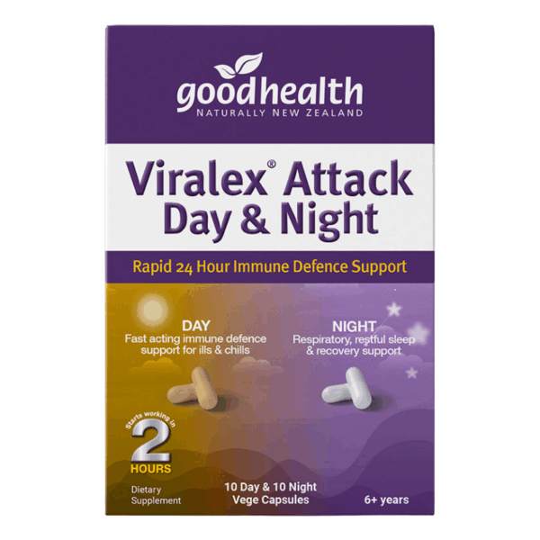Good Health Viralex Attack Day & Night Capsules 20