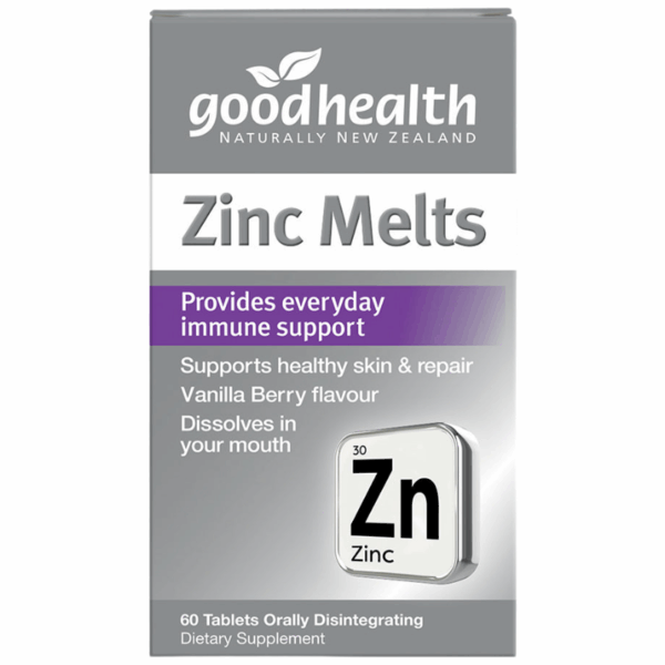 Good Health Zinc Melts Tablets 60