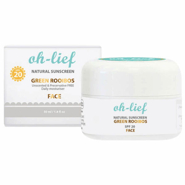 Oh lief Natural Sunscreen SPF20 Face 50ml