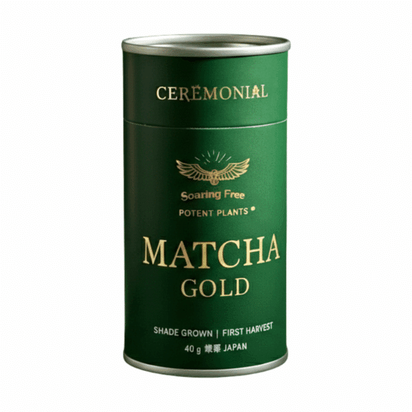 Soaring Free Superfoods Ceremonial Matcha Gold Powder 40g