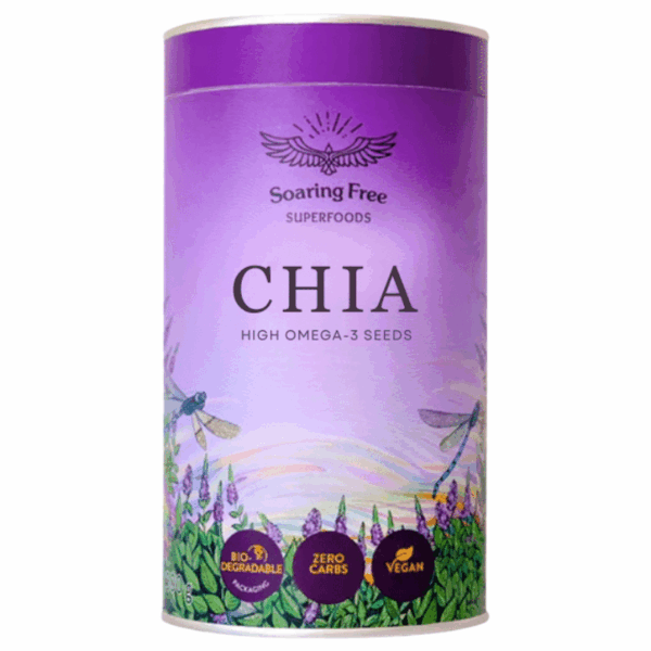 Soaring Free Superfoods Chia Seeds Raw 500g