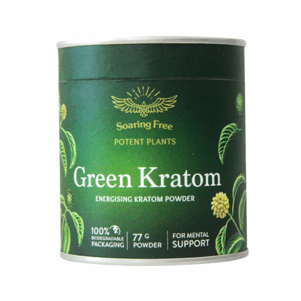 Soaring Free Superfoods Green Kratom Powder 77g