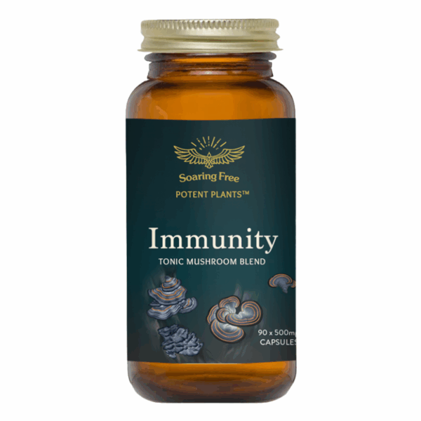 Soaring Free Superfoods Immunity Mushroom Blend Capsules 90