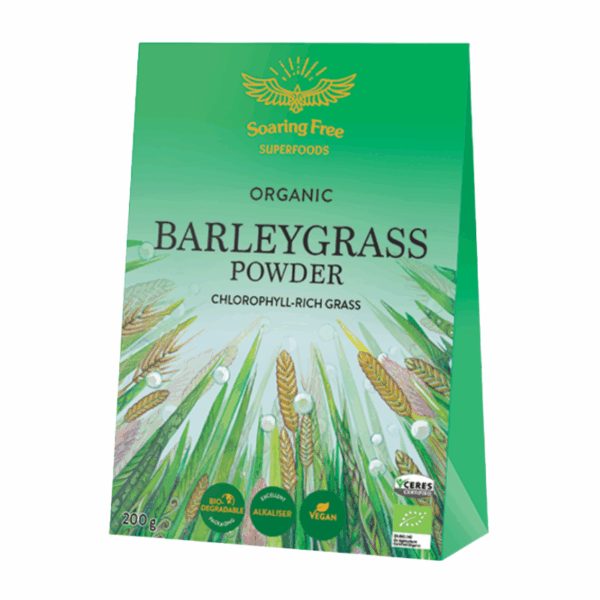 Soaring Free Superfoods Organic Barleygrass Powder 200g