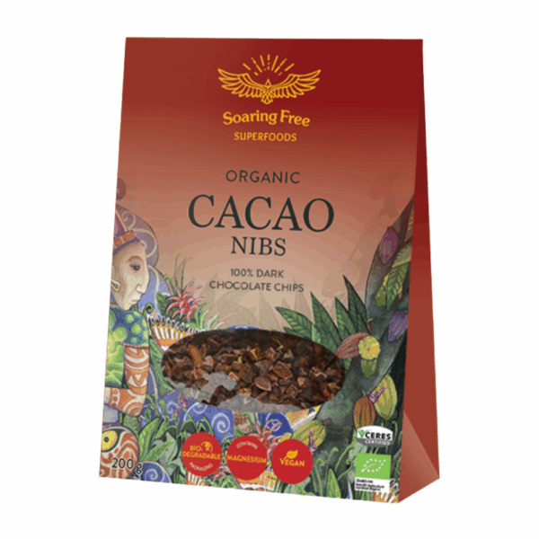 Soaring Free Superfoods Organic Cacao Nibs 200g