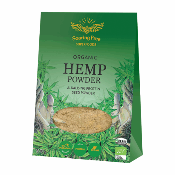 Soaring Free Superfoods Organic Hemp Protein Powder 200g