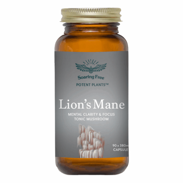 Soaring Free Superfoods Organic Lions Mane Capsules 90