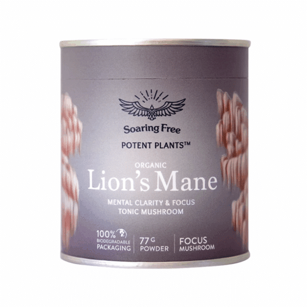 Soaring Free Superfoods Organic Lions Mane Powder 77g
