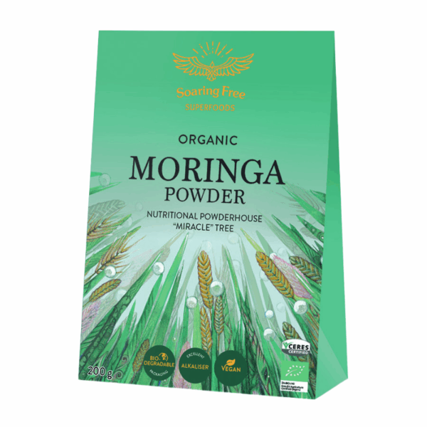 Soaring Free Superfoods Organic Moringa Powder 200g