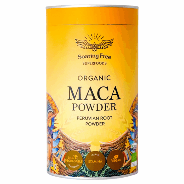 Soaring Free Superfoods Organic Yellow Maca Powder 500g