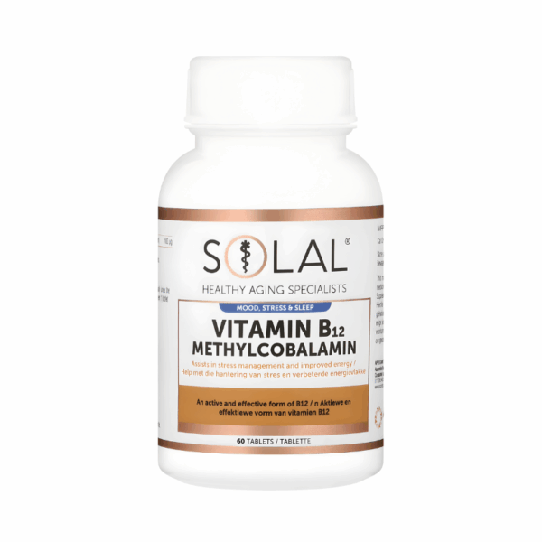 Solal Vitamin B12 Methylcobalamin Tablets 60