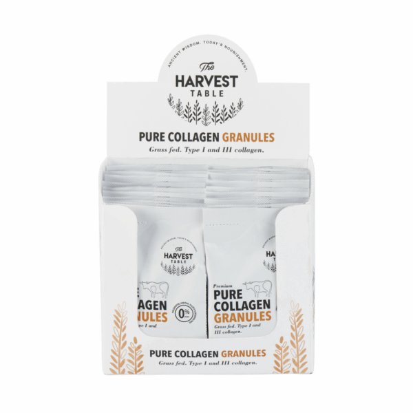 The Harvest Table Pure Bovine Collagen Granules 28 Sachets