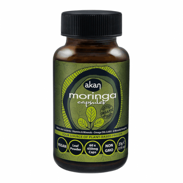 Akan Moringa 450mg Capsules 60