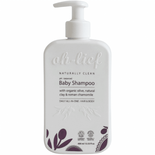Oh lief Natural Olive Baby Shampoo & Body Wash 400ml