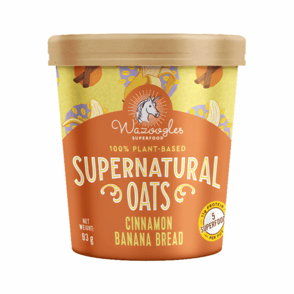 Wazoogles Oats Pot Cinnamon Banana Bread 93g