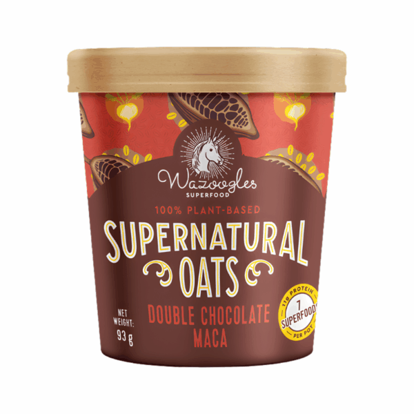 Wazoogles Oats Pot Double Chocolate Maca 93g