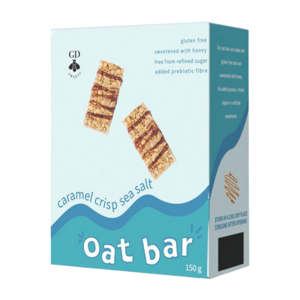 Gayleen's Oat Bars Caramel Crisp Sea Salt 150g (6x25g Bars)
