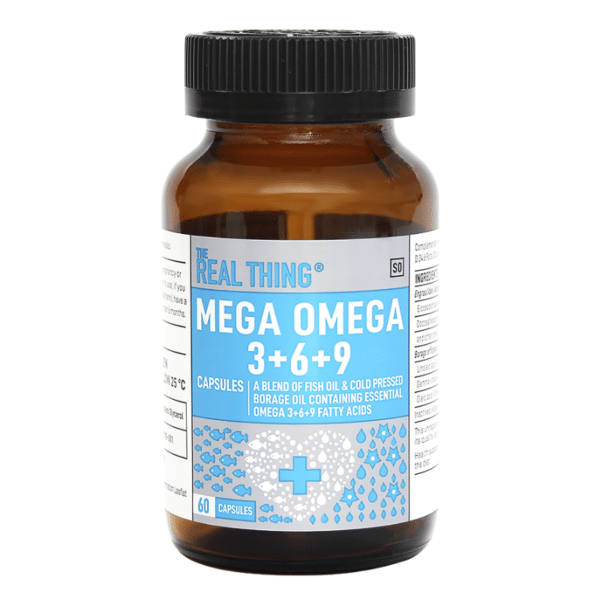 The Real Thing Mega Omega 3+6+9 Capsules 60
