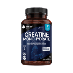 New Leaf Creatine Monohydrate Tablets 180