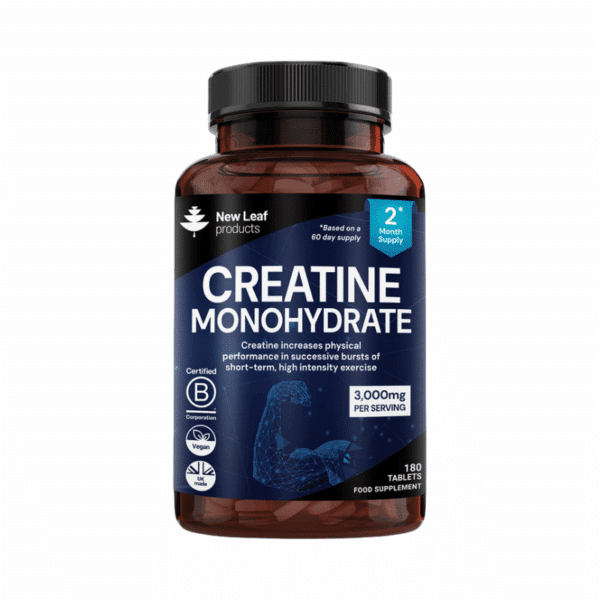 New Leaf Creatine Monohydrate Tablets 180