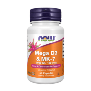 Now Foods Mega D3 &Amp; Mk 7 Capsules 60