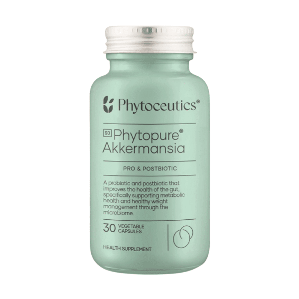Phytoceutics Phytopure Akkermansia Pro & Postbiotic Capsules 30
