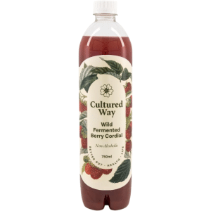 Cultured Way Wild Fermented Berry Cordial 750Ml